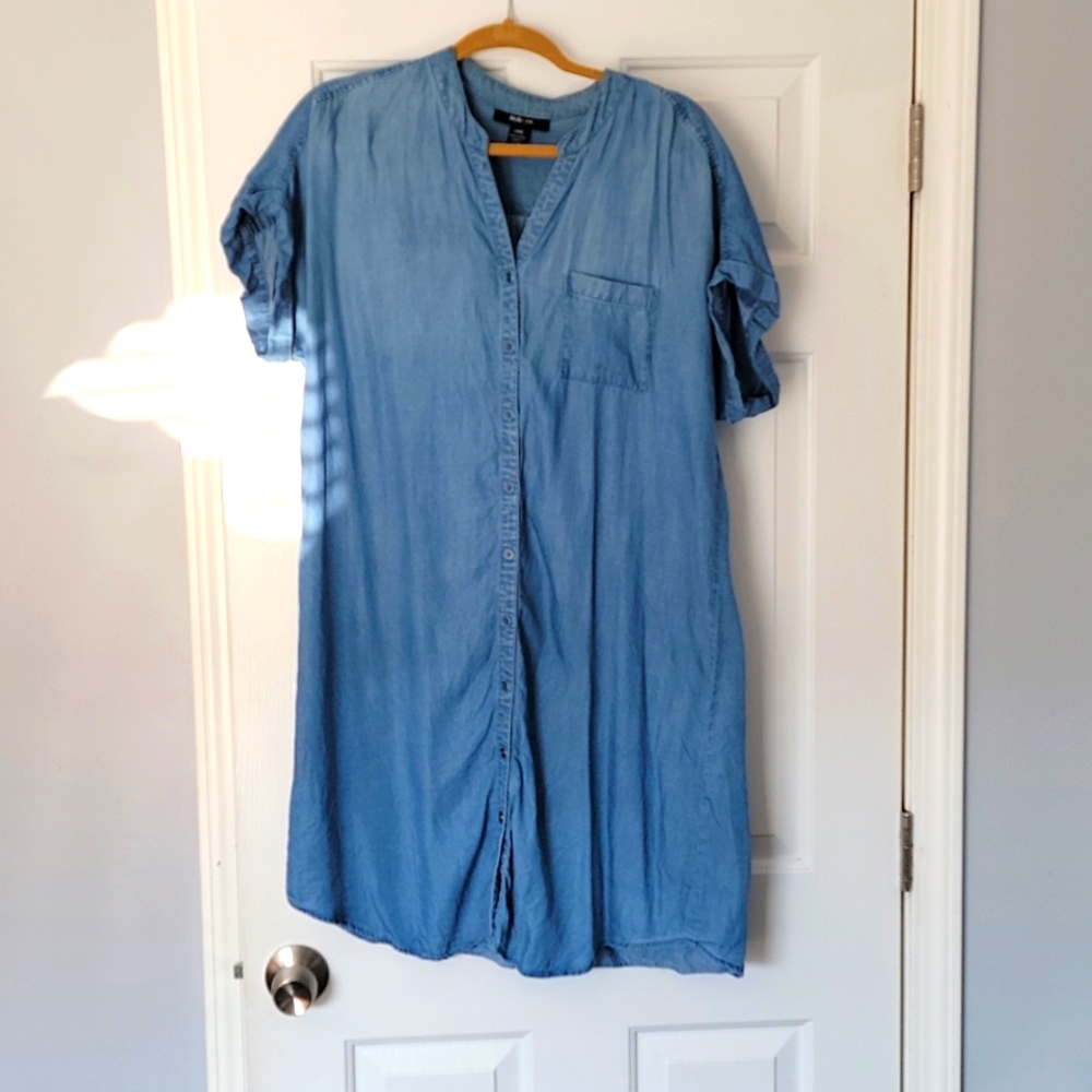 Light denim dress